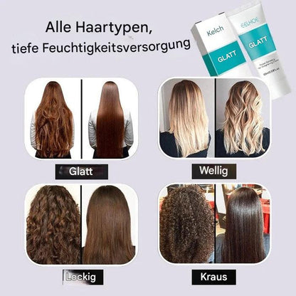 Sleek & Shine Anti-Frizz Hair Cream for Smooth Styles