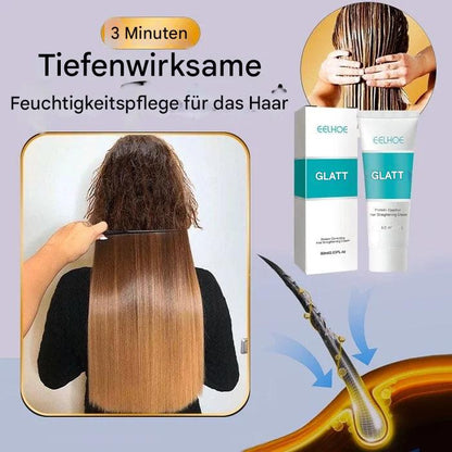 Sleek & Shine Anti-Frizz Hair Cream for Smooth Styles
