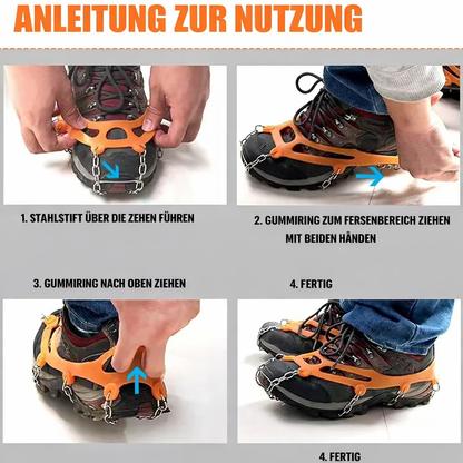 IceGrip | Non-Slip Traction Chains for Skates | Winter Safety Gear