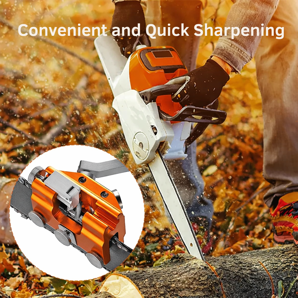 Precision Manual Chainsaw Sharpener | Revive Your Cutting Edge