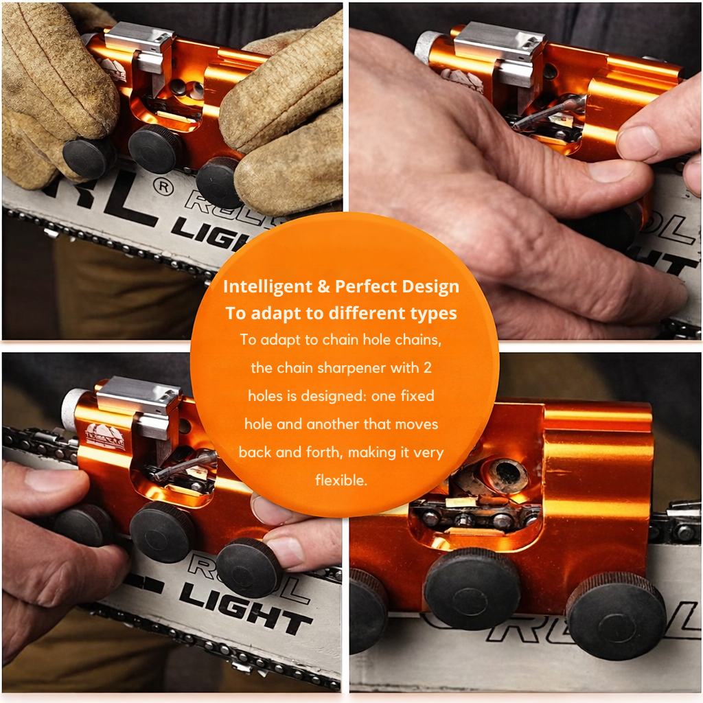 Precision Manual Chainsaw Sharpener | Revive Your Cutting Edge