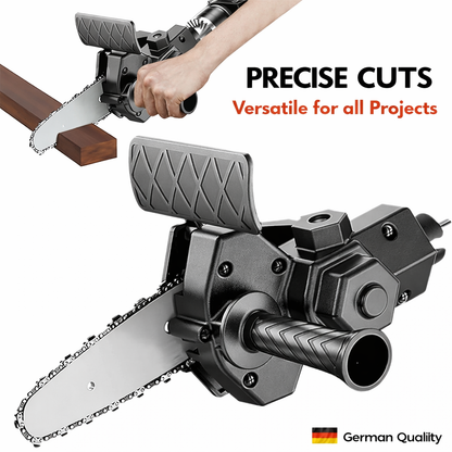 Transform Your Drill into a Powerful Compact Chainsaw