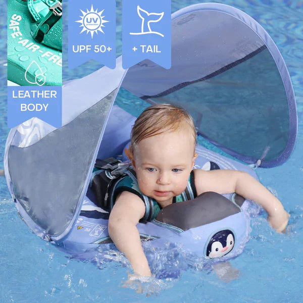 Toddler Swim Trainer with Sun Protection