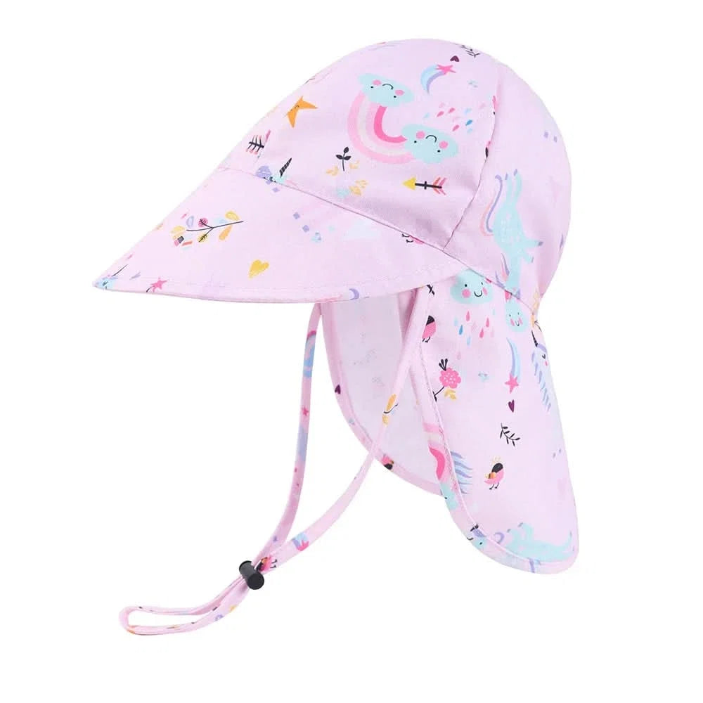 Kids Cartoon Summer Bucket Hat for Sun Protection