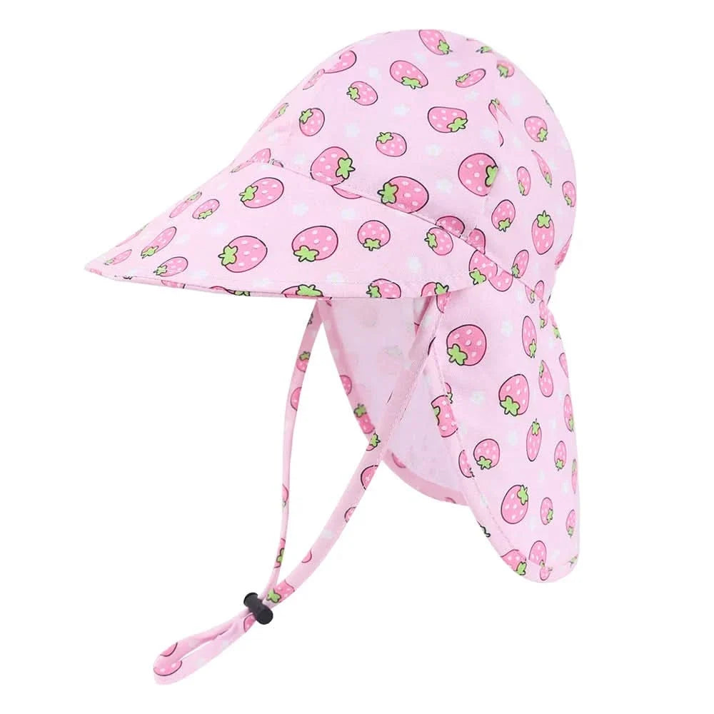 Kids Cartoon Summer Bucket Hat for Sun Protection