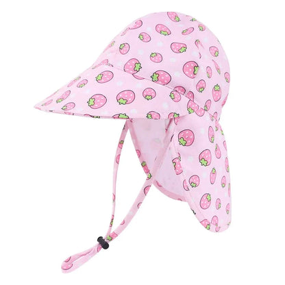 Kids Cartoon Summer Bucket Hat for Sun Protection