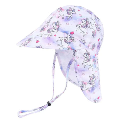 Kids Cartoon Summer Bucket Hat for Sun Protection