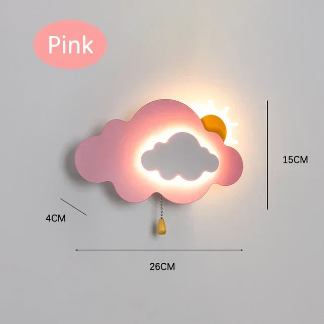 Children's Wall Light Fixture for Playful Bedroom Decor