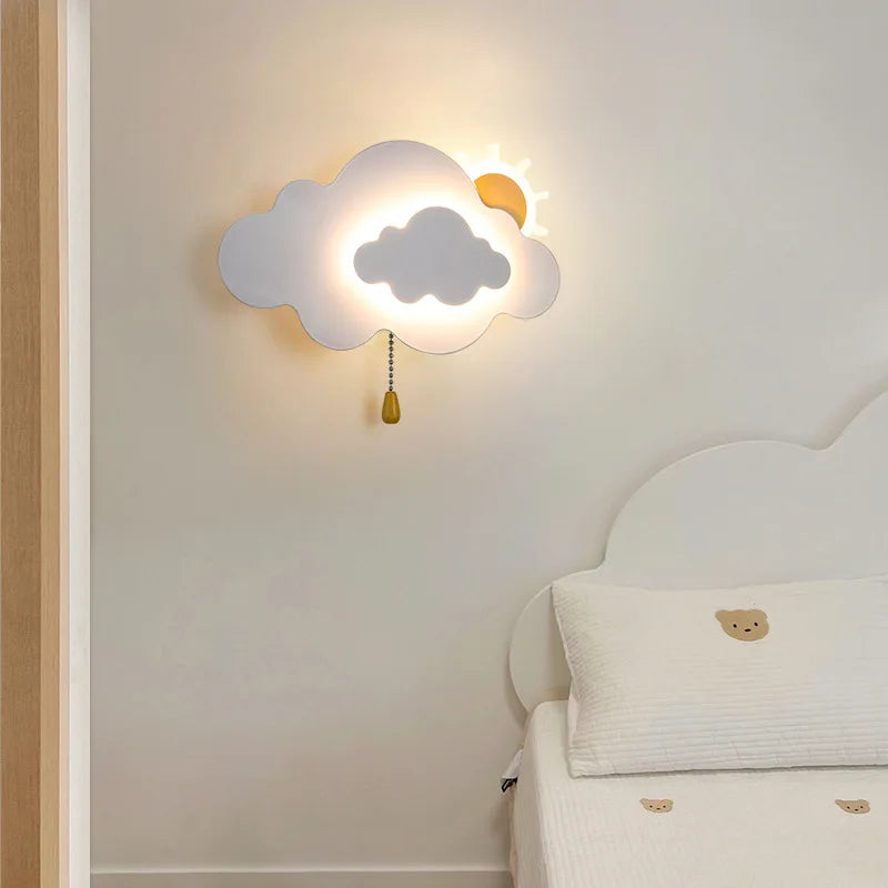Children's Wall Light Fixture for Playful Bedroom Decor