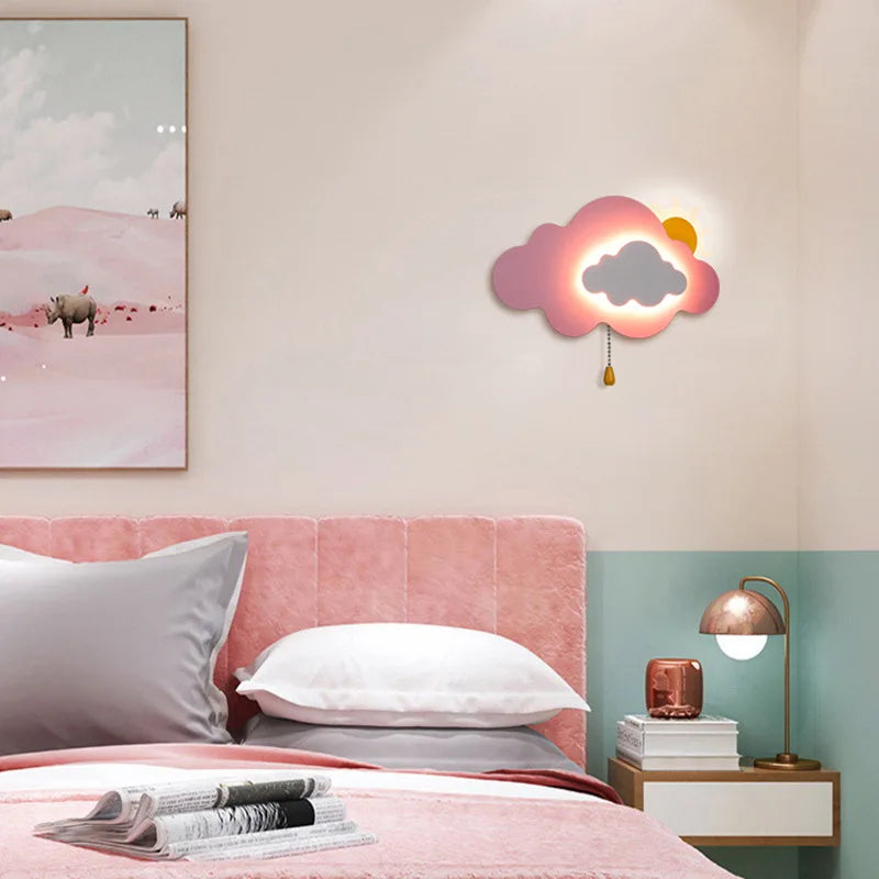 Children's Wall Light Fixture for Playful Bedroom Decor