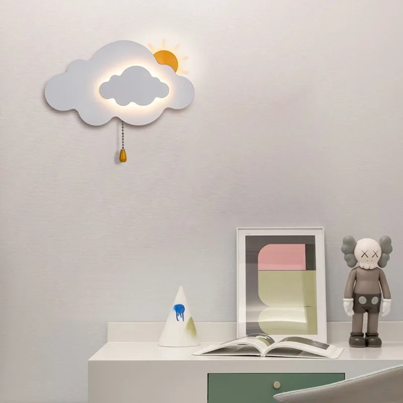 Children's Wall Light Fixture for Playful Bedroom Decor