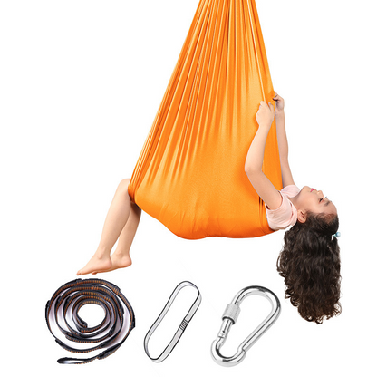 Serene Swing | Soft Comfort Fabric | Sensory Haven for Kids