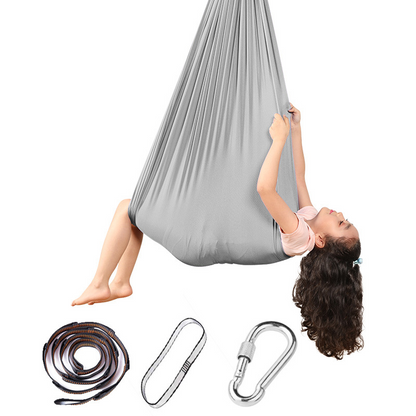 Serene Swing | Soft Comfort Fabric | Sensory Haven for Kids