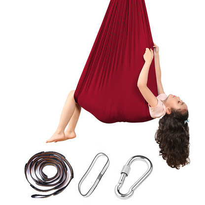 Serene Swing | Soft Comfort Fabric | Sensory Haven for Kids