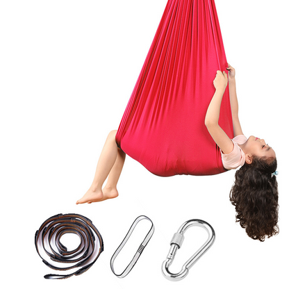 Serene Swing | Soft Comfort Fabric | Sensory Haven for Kids