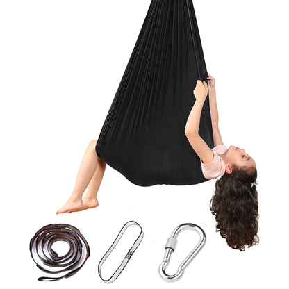 Serene Swing | Soft Comfort Fabric | Sensory Haven for Kids