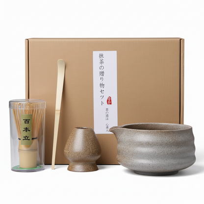 Japanese Matcha Tea Set with Teapot and Essential Tools