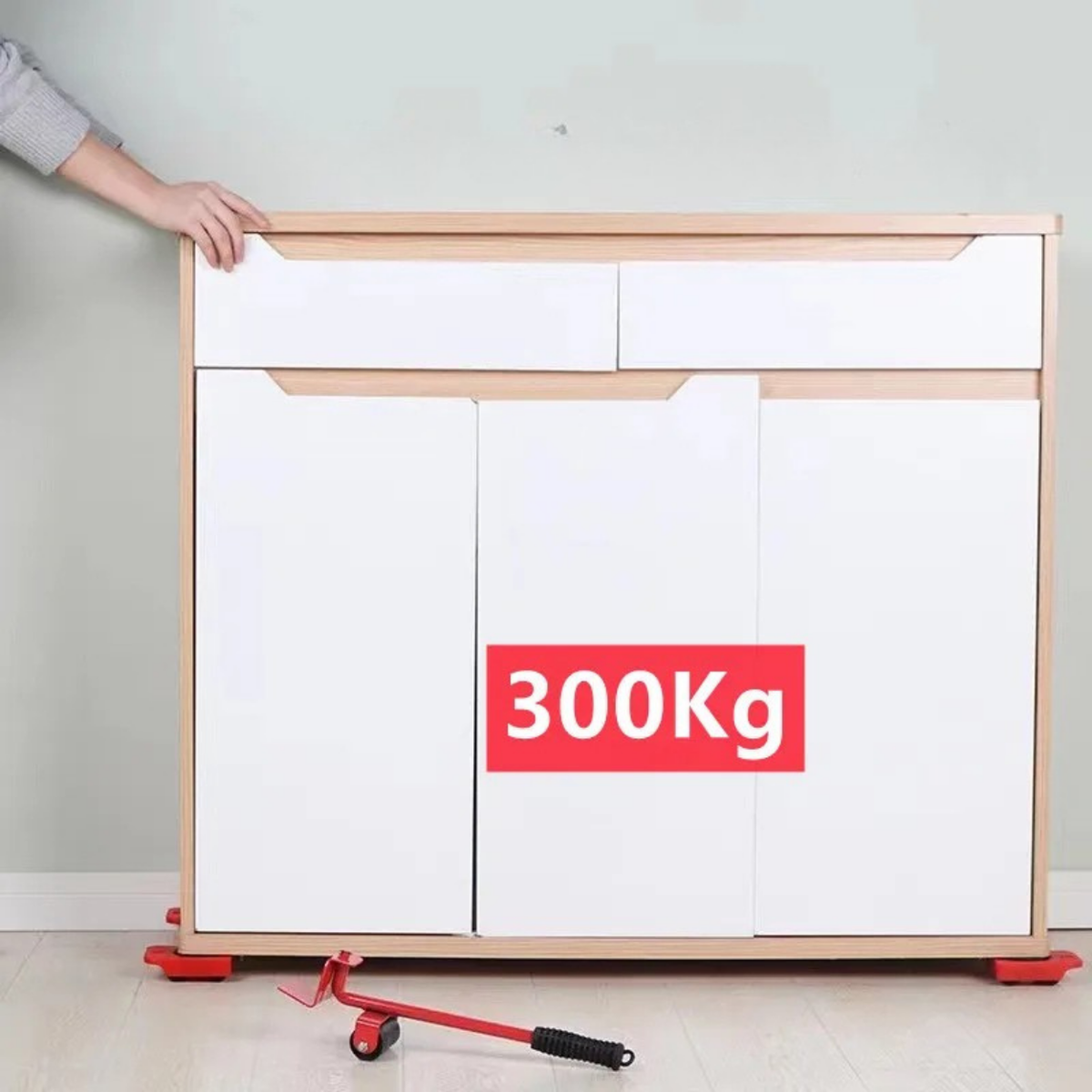 Heavy-Duty Furniture Moving Rollers - 300 kg Capacity