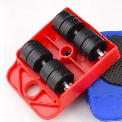 Heavy-Duty Furniture Moving Rollers - 300 kg Capacity