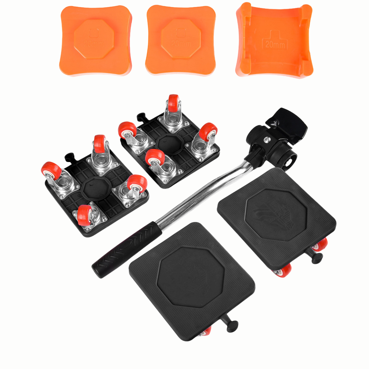 Moving Rollers for Furniture with Lifting Accessories