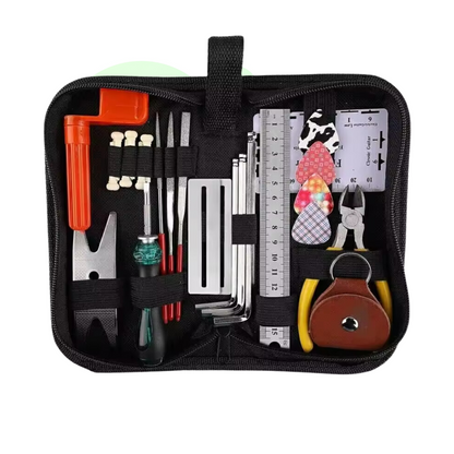 Electric and Acoustic Guitar Luthier Set - 26 Tools Included
