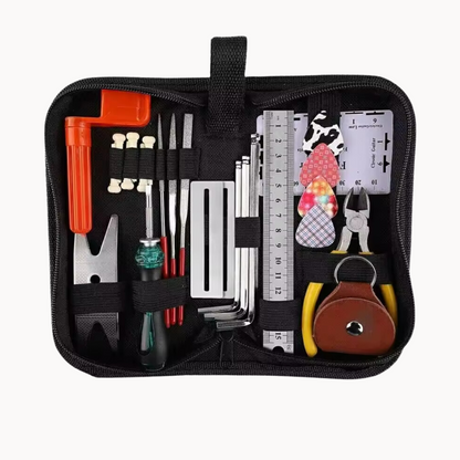 Electric and Acoustic Guitar Luthier Set - 26 Tools Included