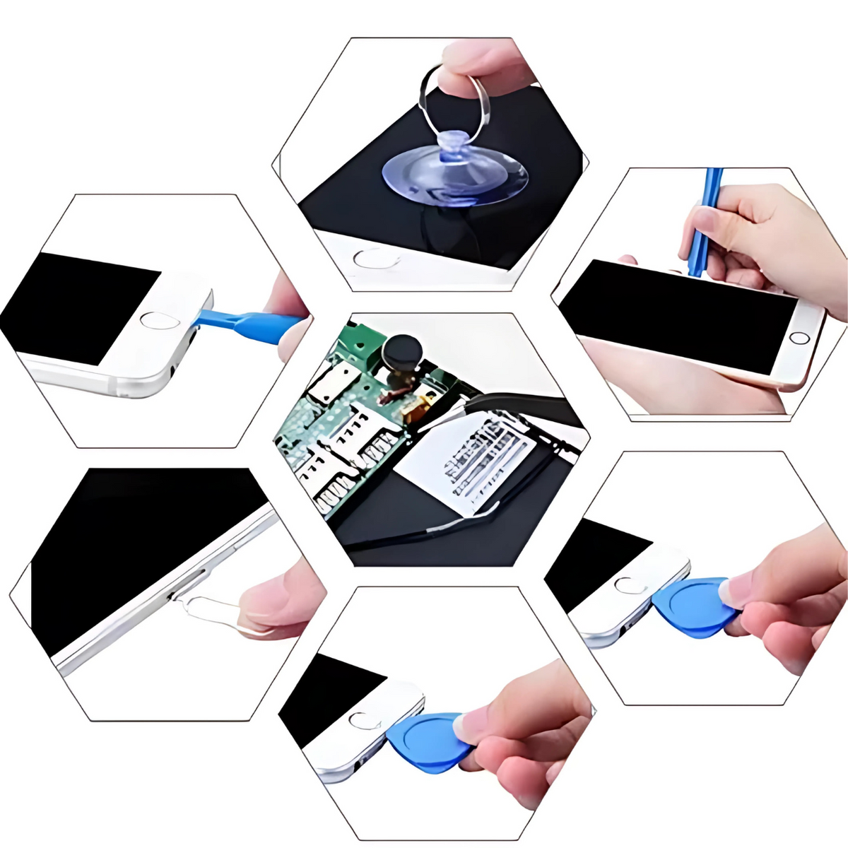 115-Piece Electronic Repair Set for Various Repairs