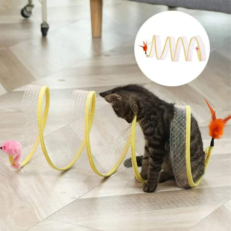 PurrfectPlay Tunnel | Collapsible Cat Adventure Hub