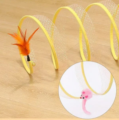 PurrfectPlay Tunnel | Collapsible Cat Adventure Hub