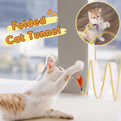 PurrfectPlay Tunnel | Collapsible Cat Adventure Hub