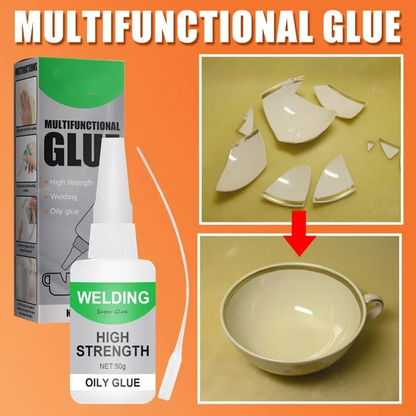QuickHold Adhesive | Strong, Clear Bond for All Materials