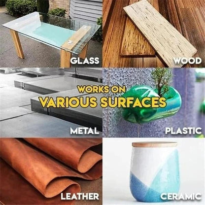 QuickHold Adhesive | Strong, Clear Bond for All Materials