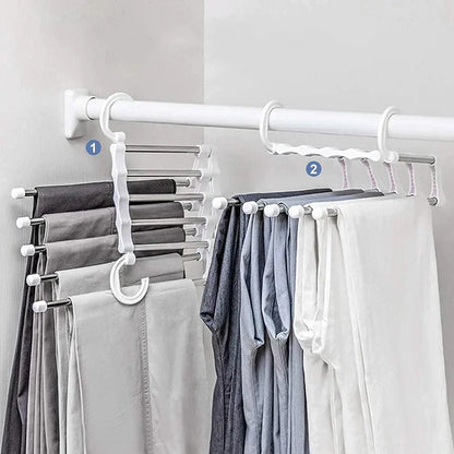 Clothes Hanger Space Saver | Maximize Your Wardrobe Efficiency | Foldable Multi-Hanger | SpaceMaster