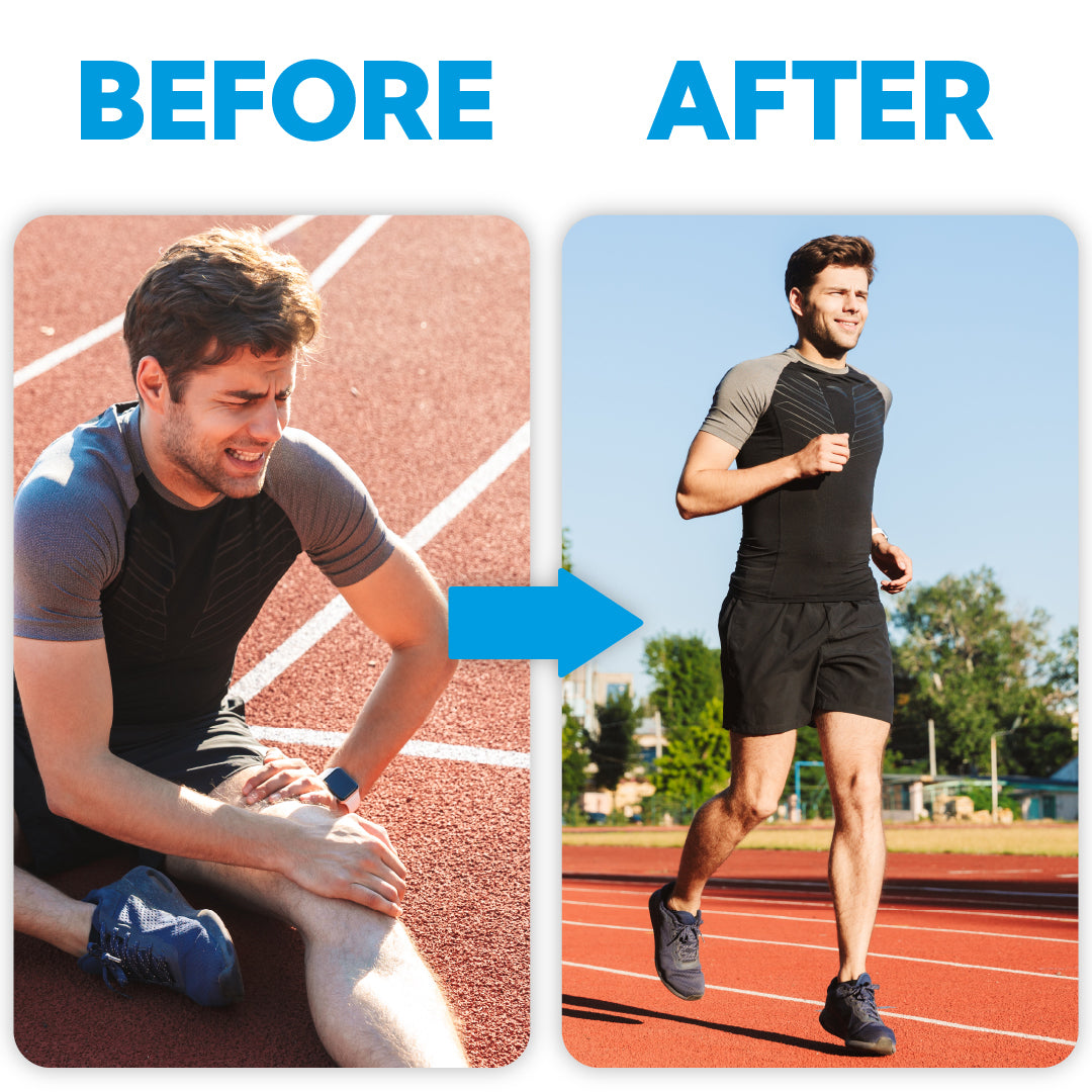 Wireless Knee Relief Massager for Pain and Swelling