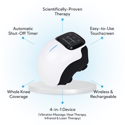 Wireless Knee Relief Massager for Pain and Swelling