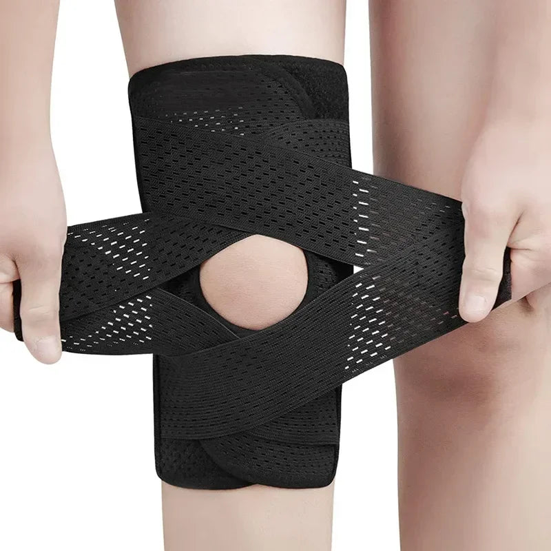 Dynamic Knee Support | Adjustable Straps | Breathable Comfort