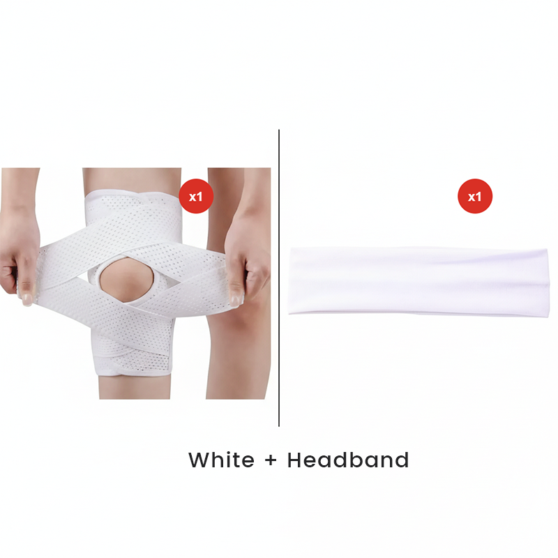 Dynamic Knee Support | Adjustable Straps | Breathable Comfort