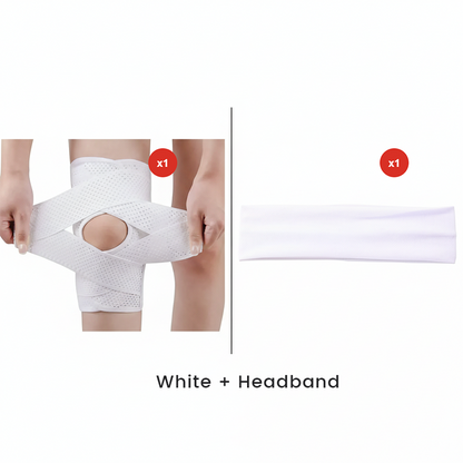 Dynamic Knee Support | Adjustable Straps | Breathable Comfort