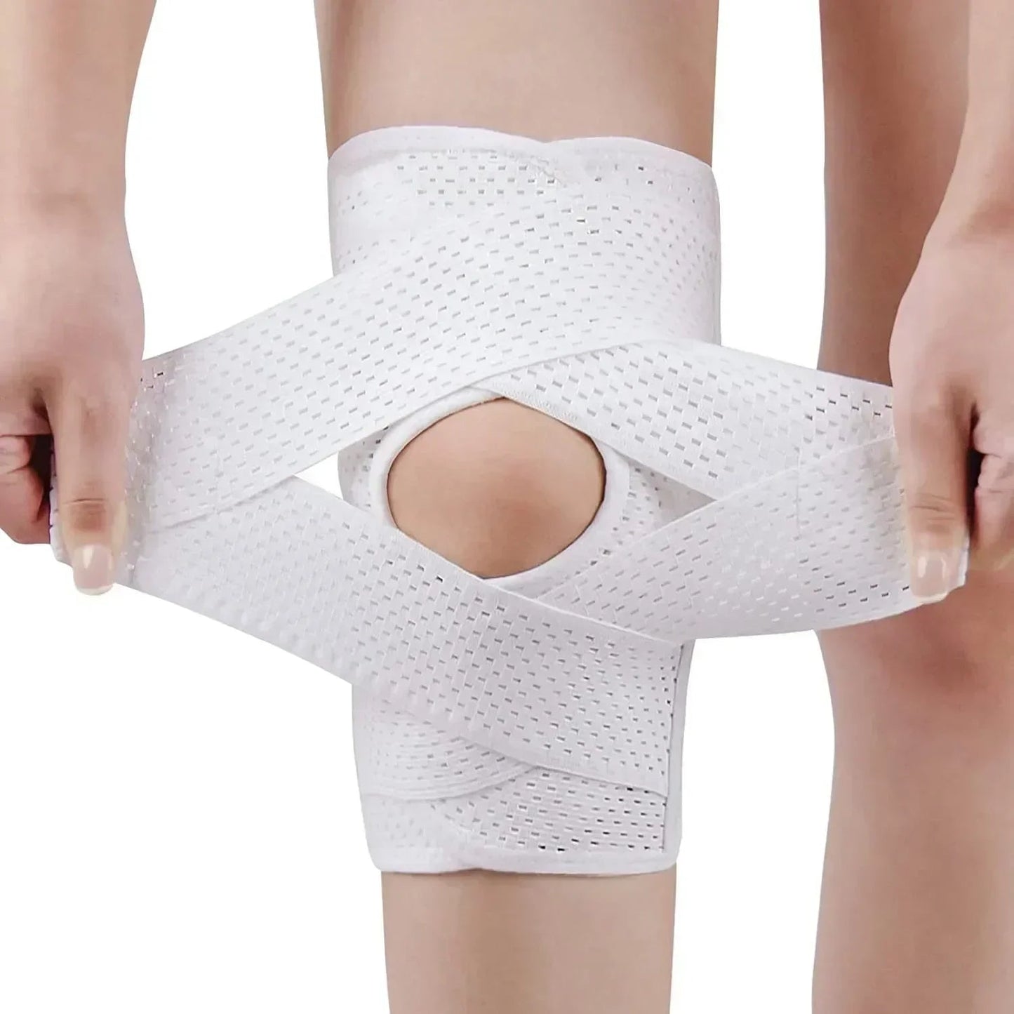 Dynamic Knee Support | Adjustable Straps | Breathable Comfort