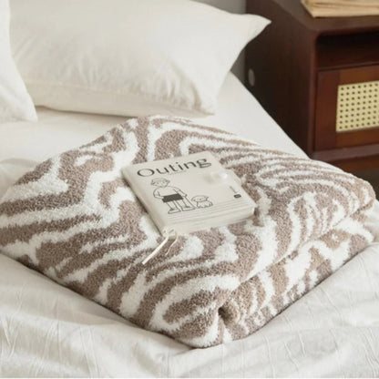 Chic Zebra Design Cozy Blanket for All Occasions