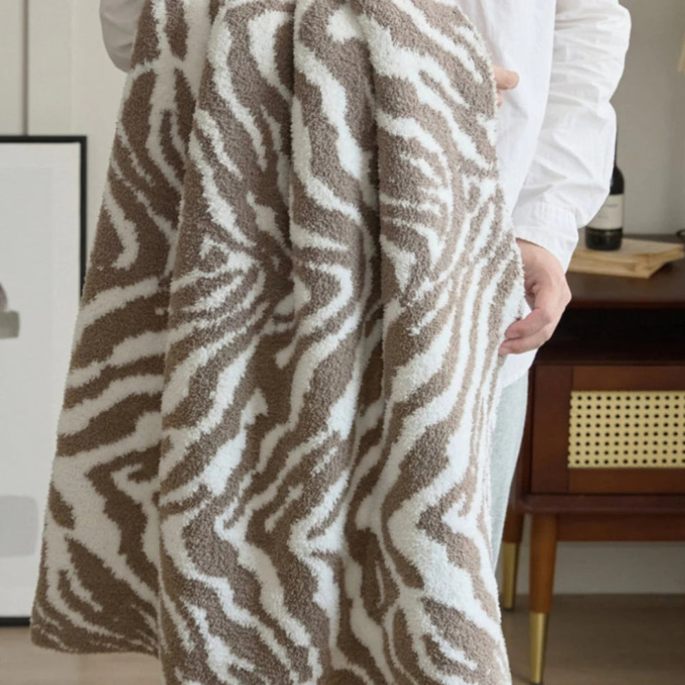 Chic Zebra Design Cozy Blanket for All Occasions