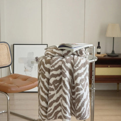 Chic Zebra Design Cozy Blanket for All Occasions