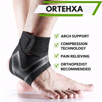 Foot Support Brace | Compression Ankle Sleeve for Stability