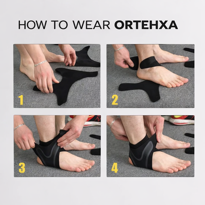 Foot Support Brace | Compression Ankle Sleeve for Stability