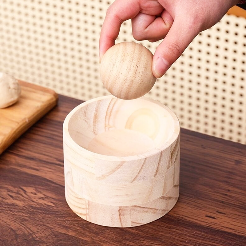 Dough Press Master | Wooden Press for Perfect Dumplings