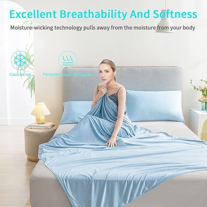 ChillRest Cooling Blanket for Serene Sleep
