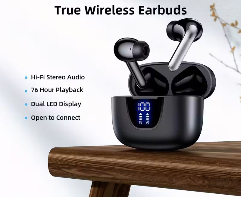 Wireless Earbuds | Powerful Sound & All-Day Battery Life | SoundWave Buds
