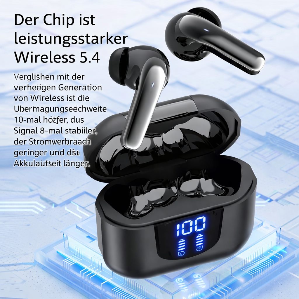Wireless Earbuds | Powerful Sound & All-Day Battery Life | SoundWave Buds