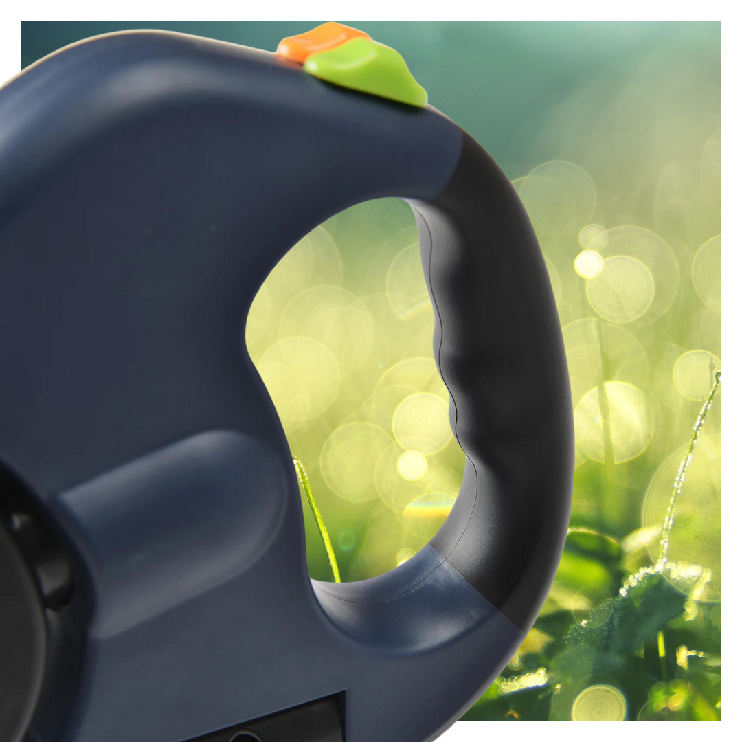 Retractable Dual Pet Leash with LED Light