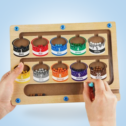 Magnetic Maze Game for Montessori Learning